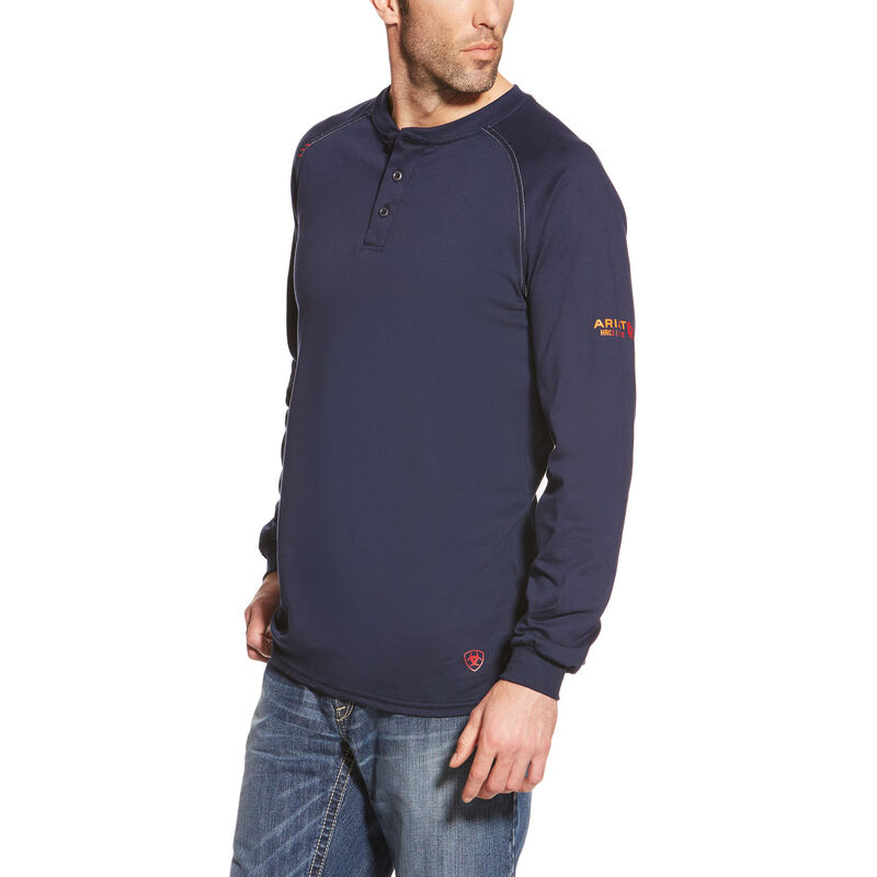 Ariat FR Lacivert Henley Erkek (11808-455)